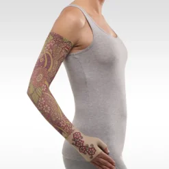 Juzo Soft 2001 Signature Collection Print Boho Bright Armsleeve 20-30 mmHg