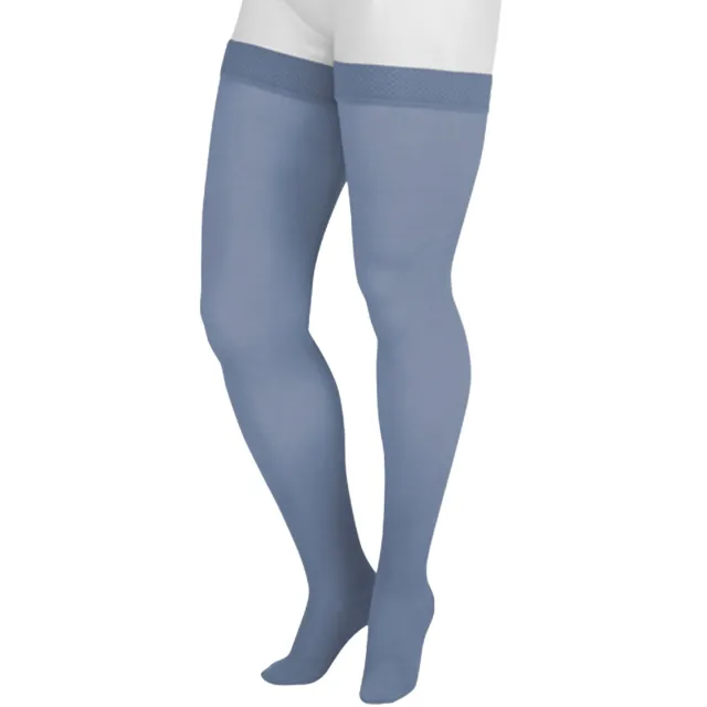 Juzo Soft 2001 Signature Collection Trend Colors Thigh Highs w/Silicone Band 20-30 mmHg