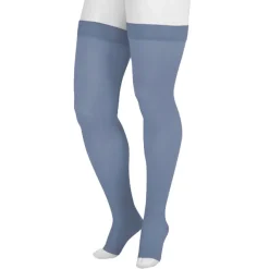 Juzo Soft 2001 Signature Collection Trend Colors Open Toe Thigh Highs w/Silicone band 20-30 mmHg
