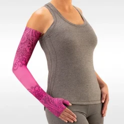 Juzo Soft 2001 Signature Collection Print Boho Groovy Armsleeve 20-30 mmHg