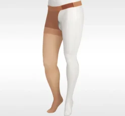 Juzo 2001 Soft Thigh High w/Waist Attachment 20-30 mmHg Right