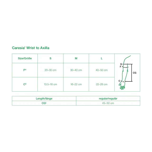 L&R Solaris Caresia Wrist to Axilla Left