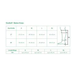 L&R Solaris ExoSoft Below Knee Open Toe 20-30 mmHg