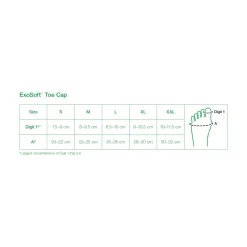 L&R Solaris ExoSoft Toe Cap 20-30 mmHg