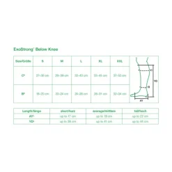 L&R Solaris ExoStrong Below Knee Open Toe w/KnitTop - 30-40 mmHg