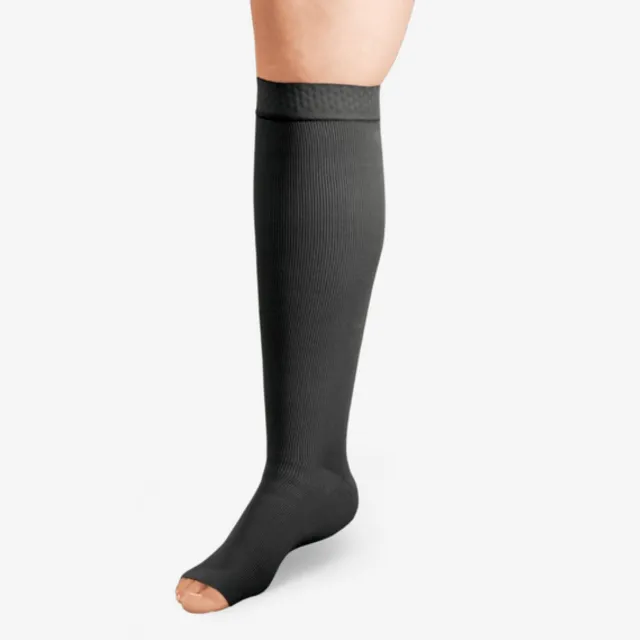 L&R Solaris ExoStrong Below Knee Open Toe w/KnitTop - 30-40 mmHg