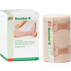 L&R Solaris Rosidal K Short Stretch Compression Bandage Roll
