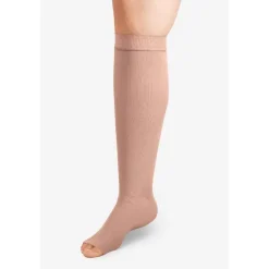 L&R USA (Solaris) ExoStrong Below Knee Open Toe w/Knit Top 20-30 mmHg