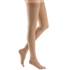 Mediven Plus Open Toe Thigh Highs w/Silicone Band 30-40 mmHg