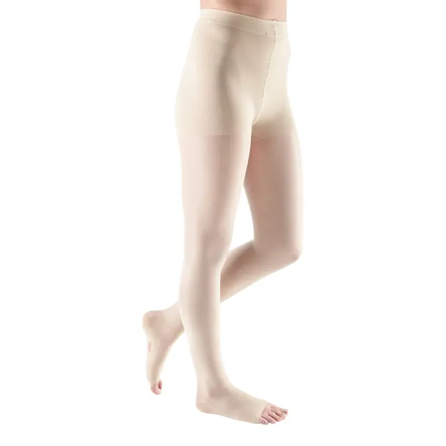 Mediven Sheer & Soft Open Toe Pantyhose 20-30 mmHg