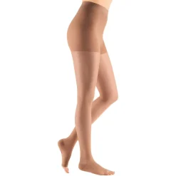 Mediven Sheer & Soft Open Toe Pantyhose 30-40 mmHg