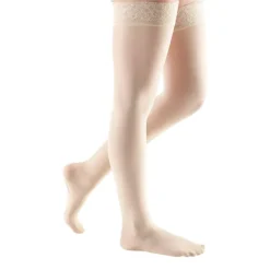 Mediven Sheer & Soft Thigh Highs w/Lace Band 15-20 mmHg
