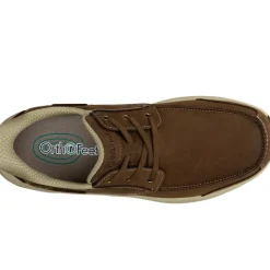 Orthofeet Commander Mens Hands Free Casual Boat Shoe