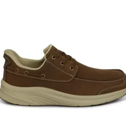 Orthofeet Commander Mens Hands Free Casual Boat Shoe