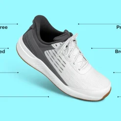 Orthofeet Men's Advantage Pickleball Hands-Free Shoe