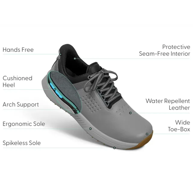 Orthofeet Men's Birdie Golf Shoes