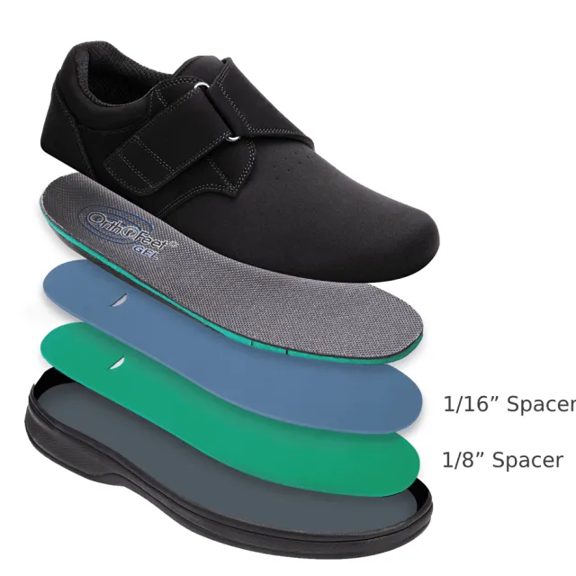 Orthofeet Men's Bismarck Casual Shoes