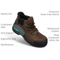 Orthofeet Men's Graphite Boots