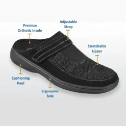 Orthofeet Men's Hudson Slippers