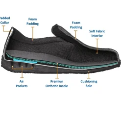 Orthofeet Men's Lincoln Center Dress Shoes