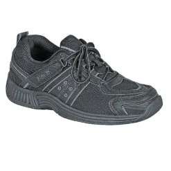 Orthofeet Men's Monterey Bay Athletic Shoes Black