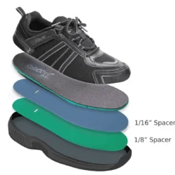Orthofeet Men's Monterey Bay Athletic Shoes Black