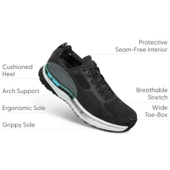 Orthofeet Men's Race Running Shoes