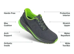 Orthofeet Men's Tilos Athletic Shoes