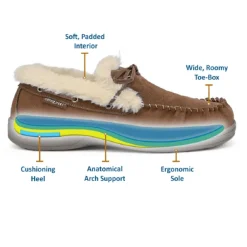 Orthofeet Men's Tuscany Moccasins