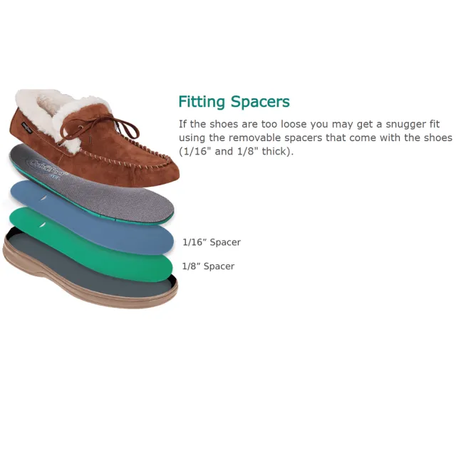 Orthofeet Men's Tuscany Moccasins