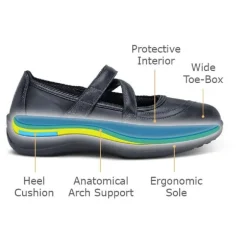 Orthofeet Women's Celina Dress Shoes