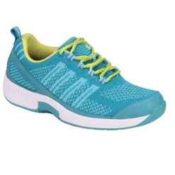 Orthofeet Women's Coral Walking/Athletic Shoes Turquoise