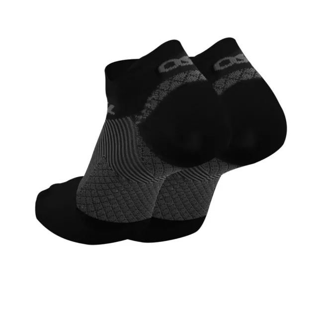 OS1st FS4 Plantar Fascitis No Show Socks - 15-20 mmHg (3 Pack)