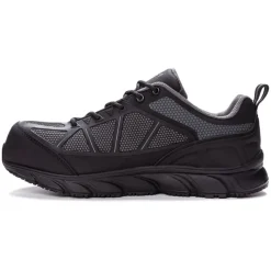 Propet Men's Seeley II Work Shoes Black/Grey