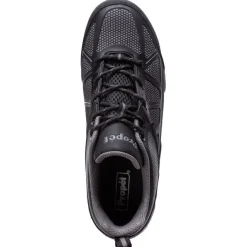 Propet Men's Seeley II Work Shoes Black/Grey