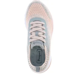 Propet Women's EC-5 Athletic Shoes Grey/Peach