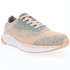 Propet Women's EC-5 Athletic Shoes Grey/Peach