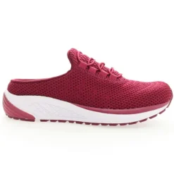 Propet Women's Tour Knit Slide Shoes Wine