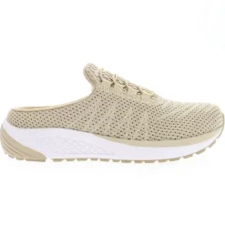 Propet Women's Tour Knit Slide Shoes Sand