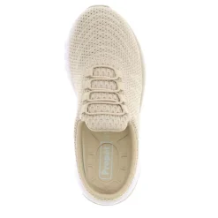 Propet Women's Tour Knit Slide Shoes Sand