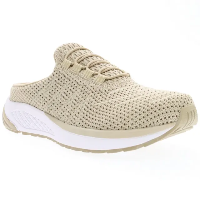 Propet Women's Tour Knit Slide Shoes Sand