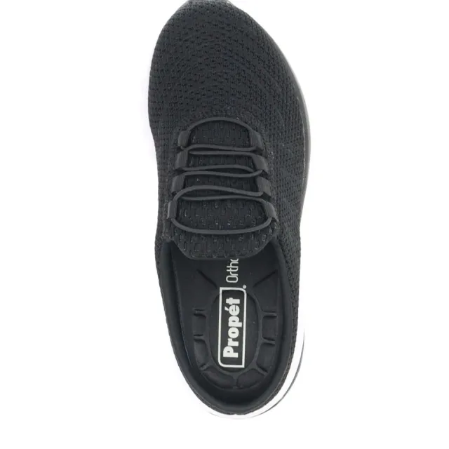 Propet Women's Tour Knit Slide Shoes Black