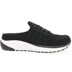Propet Women's Tour Knit Slide Shoes Black