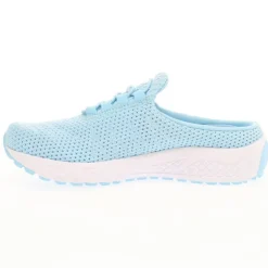 Propet Women's Tour Knit Slide Shoes Baby Blue