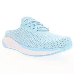 Propet Women's Tour Knit Slide Shoes Baby Blue
