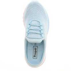 Propet Women's Tour Knit Slide Shoes Baby Blue