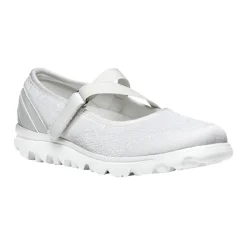 Propet Women's TravelActiv Mary Jane White