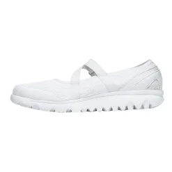 Propet Women's TravelActiv Mary Jane White