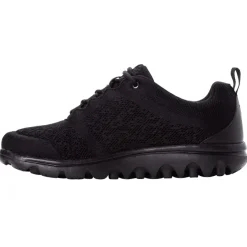 Propet Women's TravelActiv Shoes All Black