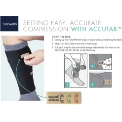 Sigvaris Compreflex Standard Calf and Foot - 20-50 mmHg